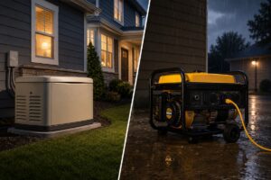 Whole-Home Generator vs. Portable Generator: Which One Is Right for You?